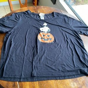 Peanuts Snoopy Halloween shirt women size 2x